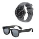 thumbnail image 2 of Combo Lennz audio glasses y Kronos Oblivion smartwatch STF color negro, 2 of 5