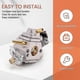 thumbnail image 5 of BR 600 Carburetor Air Filter Fuel Carb Repower Kit compatible Sthil BR500 BR550 BR600 Backpack Blower Leaf Blower Parts+(ads -A1, 5 of 5