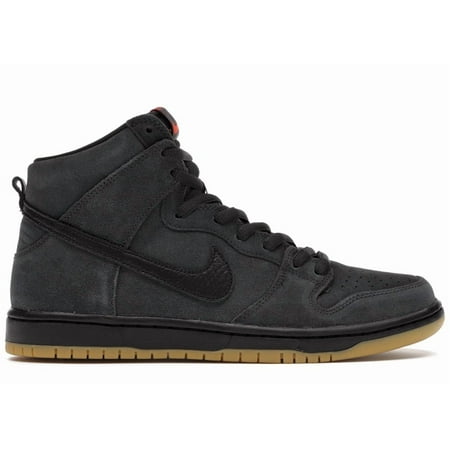 Nike Men's SB Dunk High Pro Orange Label Smoke Grey Skateboarding Shoes, from StockX