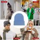thumbnail image 3 of Sonducket Beanie Caps Cuffed Knitted Hat Warm Hip Hop Skullies Brimless Cover Accesorios Regalos Winter Running azul claro Type3 NO3, 3 of 6