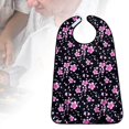 thumbnail image 3 of Bavoirs pour Adultes pour Manger Imperméables Protection Complète pour l'Alimentation Réutilisable Personnes Âgées Femmes et Hommes Noir, 3 of 7