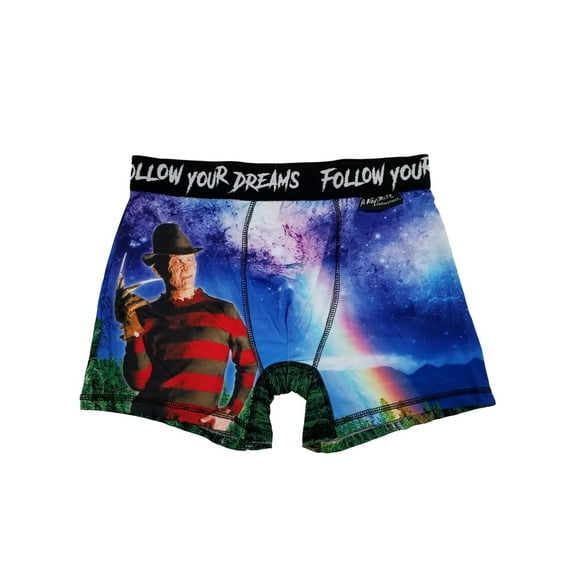 A Nightmare On Elm Street Mens Freddy Krueger Underwear Boxer Boxer Briefs XL