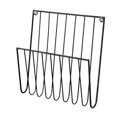 thumbnail image 5 of Wall Mount File Holder Magazine Rack Iron Versatile Decorative Newspaper Holder Mail Organizer for Papers Documents Brochures, 5 of 5