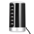 thumbnail image 3 of Charging Power Adapter, Intelligent Identification With 6 Ports Power Adapter, Rapid Charger Power Adapter For Cameras Smartphones Tablet PC, 3 of 8
