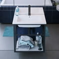 thumbnail image 6 of Swiss Madison SM-BV552 Pierre 23-5/8" High Wall Mounted Console Sink Set - Black, 6 of 13
