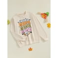 thumbnail image 5 of Mommy and Me Halloween Sweatshirts Long Sleeve Funny Letter Print Pullover Sweater Tops Family Matching Outfits, 5 of 9