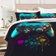 thumbnail image 4 of Home Bed Clothes Duvet Cover Esports Style Pillowcase Child Adult Color Contrast Design Bed Spreads, 4 of 6