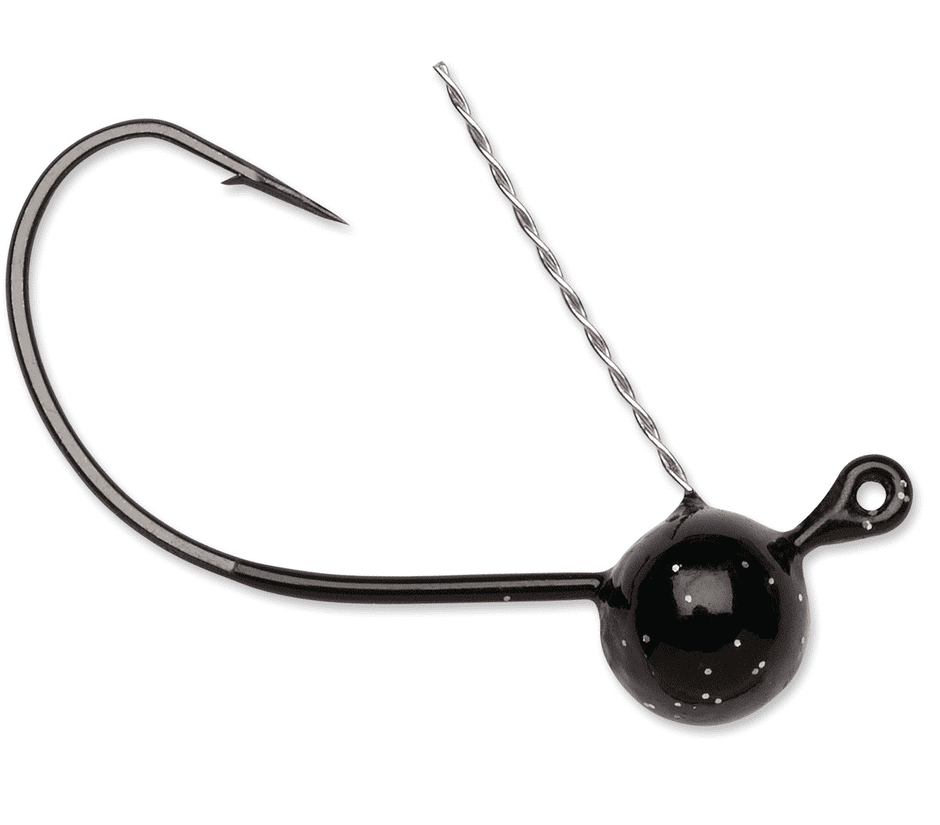 Wacky Weedless Jig 1/8 Black, Wacky Weedless Jig