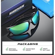 Polarized Wrap Around Sports Sunglasses for Men Women Driving Fishing Running Cycling Sun Glasses