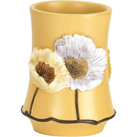Popular Bath Tumbler, Poppy Fields Collection, Pastel Moss