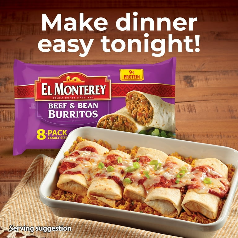 Is it Dairy Free El Monterey Beef & Bean Chimichangas