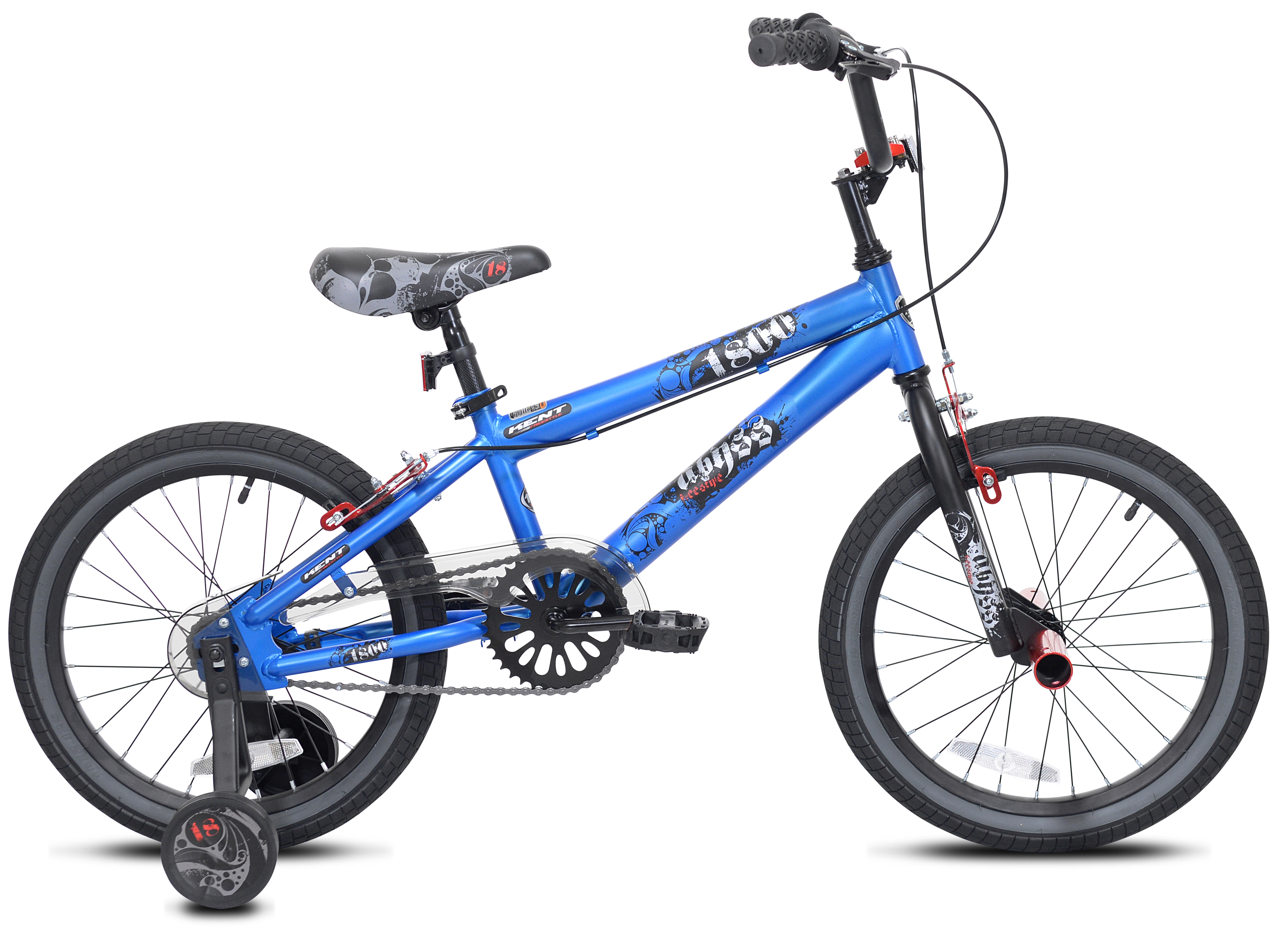 Kent 18" Abyss Boy's Freestyle BMX Bike, Blue photo 1
