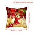 thumbnail image 3 of Funda de cojín navideña, adornos navideños para el hogar, adornos navideños 2024, regalos navideños de Navidad, feliz año nuevo 2024, 3 of 5