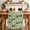 Green, variant on Farm Animals Dining Table Runner, Cute Cow Pig Horse Country Garden Rustic Farmhouse Green Washable Table Runners Kitchen Coffee Table Center Decor for Home Party Holiday Wedding 13 x 36 Inches