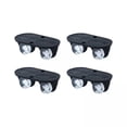 thumbnail image 1 of koolsoo 2x4 Pieces Swivel Caster Wheels Universal for Furniture Bins Bottom Appliances 2 Pcs, 1 of 9
