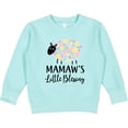 thumbnail image 2 of Inktastic Mamaw for Grandchild Girls Toddler Sweatshirt, 2 of 4