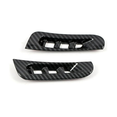

Car Carbon Fiber Front A Pillar Air Conditioner Vent Outlet Cover For Durango 2011-2022