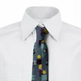 thumbnail image 2 of Geometric Necktie, Cacti with Modern Theme, Dress Tie, 3.7", Multicolor, by Ambesonne, 2 of 3