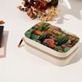 thumbnail image 7 of Cactus Velvet Portable Jewelry Box with Removable Compartment - Necklace, Earring, and Travel Organizer - Gift, 7 of 7