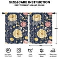 thumbnail image 2 of Blackout Kids Curtains,Pioneer Flower Childrens Insulated Curtains Set Of 2,Bedroom Essentials,Toddler Room Decor 42x54in(106x137cm), 2 of 4