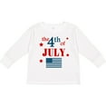 thumbnail image 3 of Inktastic The 4th of July- Boys or Girls Long Sleeve Toddler T-Shirt, 3 of 5
