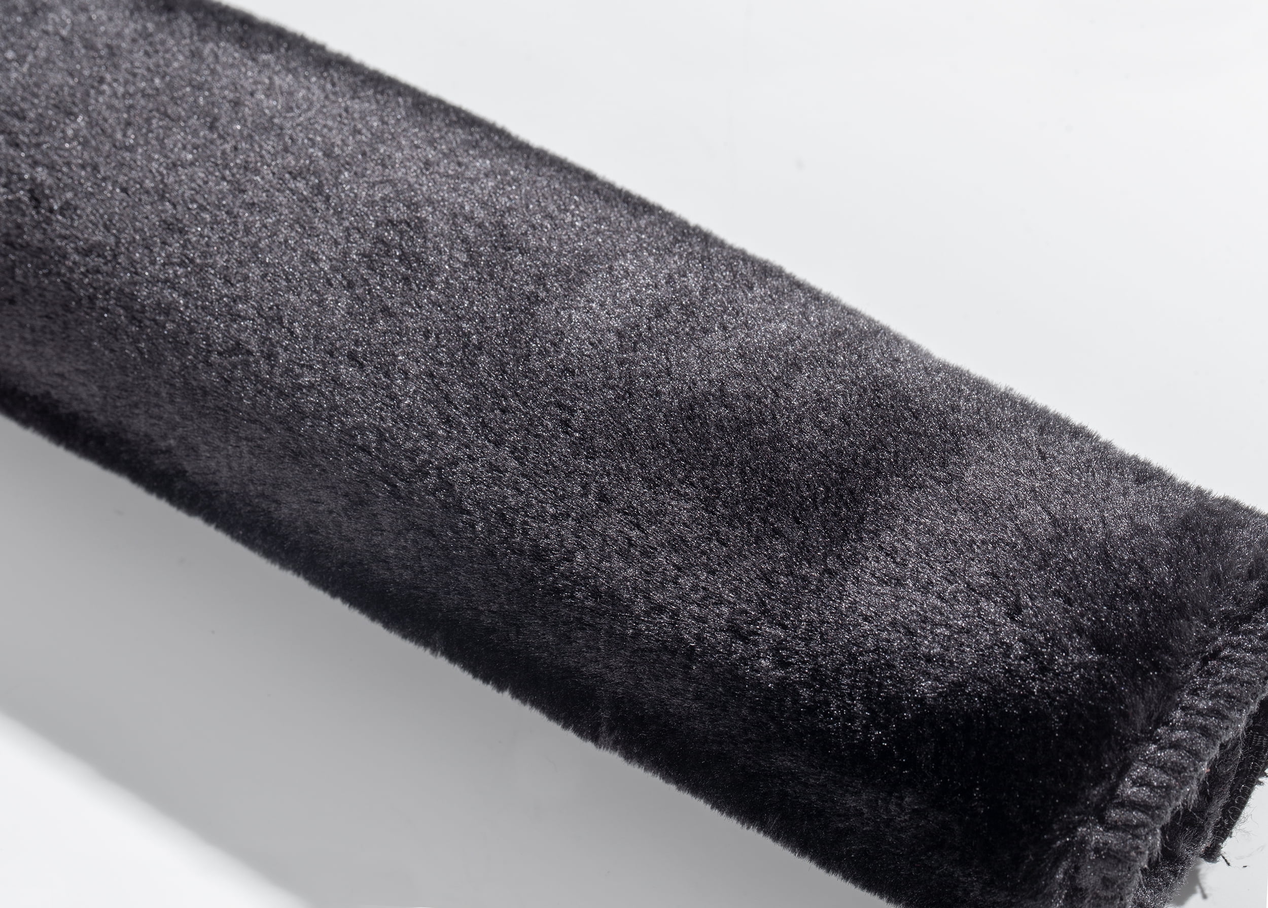 (2 pack) Auto Drive 1Piece Car Seat Belt Pad Plush Black - Universal Fit, 23SBP101-1, Suitable for Adult