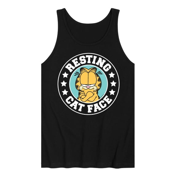 Garfield - Resting Cat Face - Men's Jersey Tank Top