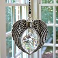 thumbnail image 6 of Wmkox8yii 2PC Angel Suncatcher Crystal  Angel Feather Crystal Suncatcher Home Decoration Pendant Jewelry, 6 of 9