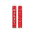 thumbnail image 1 of Injueey Cartel navideño para puerta, ventana, porche, Hotel, centro comercial, Bar, fondo colgante, pareado, fiesta, vacaciones, decoración Kits de decoración para fiestas, 1 of 6