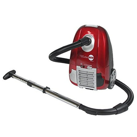 Atrix Turbo Canister Vacuum with 3-Stage HEPA Filtration System, Red AHC-1