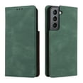 thumbnail image 2 of Galaxy S22 Case with Stand, Allytech Premium Slim PU Leather & Inner TPU Bumper Shockproof Card Slots Folio Book Kickstand Women Men Wallet Case for Samsung Galaxy S22 6.1" 5G 2022, Green, 2 of 2