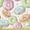 Doughnut Theme Hand Drawn, variant on Ambesonne Colorful Fabric by the Yard Upholstery, Hobby Themed Balls, 5 Yards, Multicolor