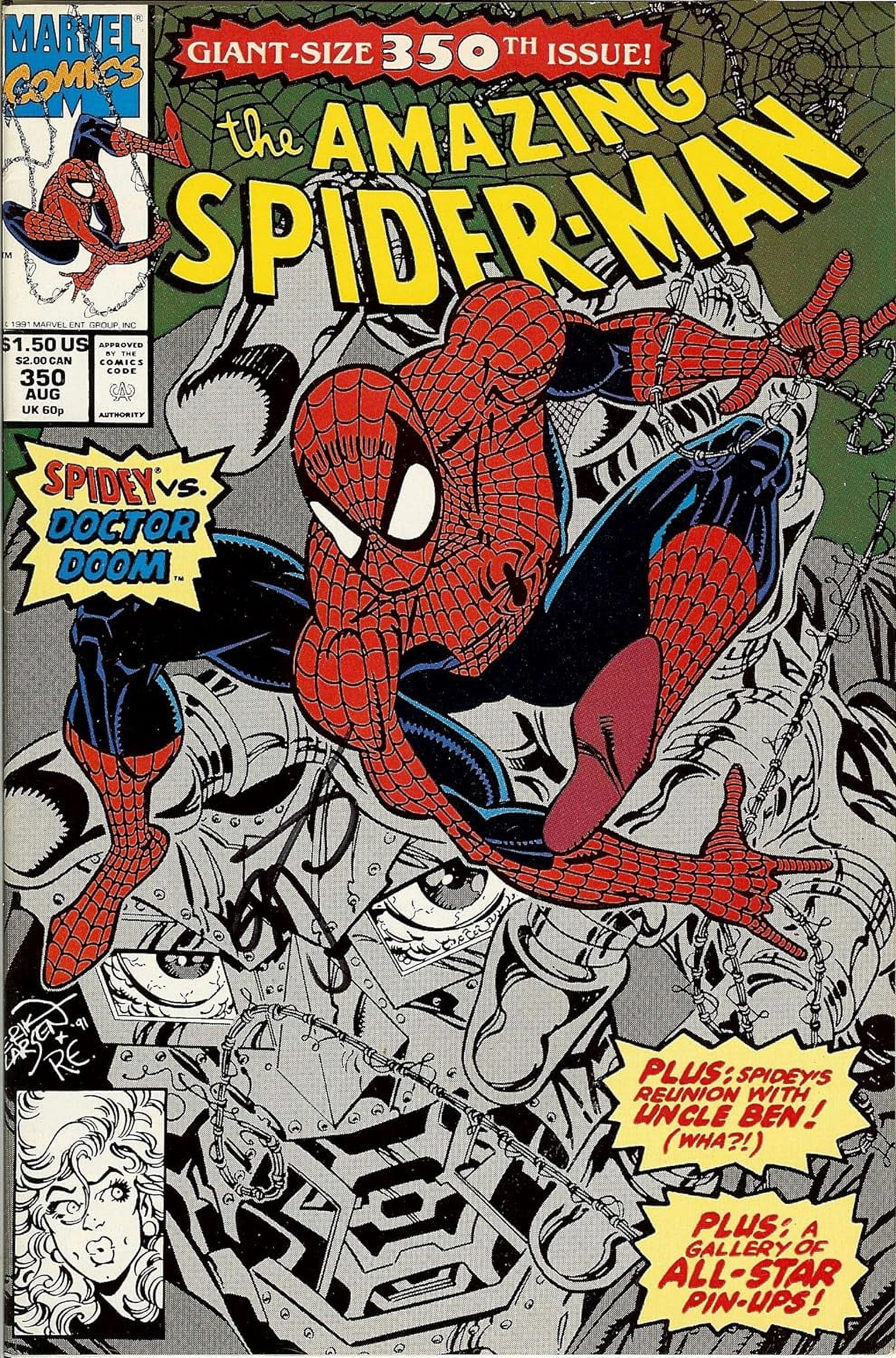 Amazing Spider-Man #350 Signed