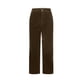 thumbnail image 4 of Pantalones largos para hombre, de color liso, rectos, de tubo, sin terciopelo añadido, de cintura alta, con cremallera y bolsillo, de pana, de poliéster., 4 of 6