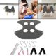 thumbnail image 4 of Hamaca portátil para aseo personal, arnés, bolsa de sujeción, accesorios para arnés, lima de uñas Gris, 4 of 9