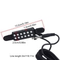 thumbnail image 2 of Electric Volumes Pickup Accessory for Acoustics Electric Guitar Classical Transducer Pickups 6 Sound Holes Guitar Pickup, 2 of 8