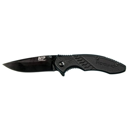 - Smith & Wesson M&P Bodyguard 6.5in Stainless Steel Folding Knife with 2.75in Clip Point Blade and Nylon Handle for Outdoor Tactical Survival and.., By Smith Wesson