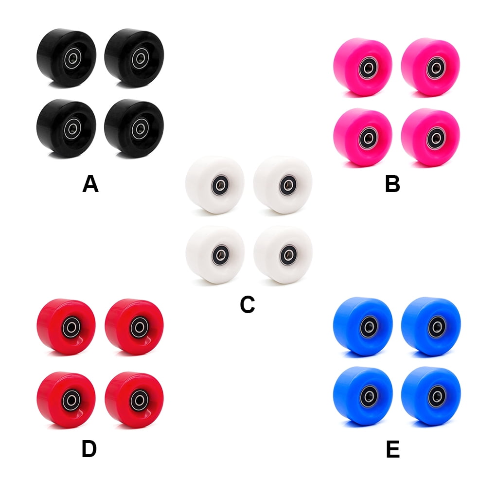 1 paire de roues de patins à roulettes rouges, 8mm... – Grandado