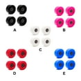 thumbnail image 1 of 4 Pcs Remplacement de Roue de Patins Accessoires Modifiés Roues Épaisses pour Patins à Roulettes avec Roulements Accessoire de Sport Patinage Rose Rouge, 1 of 9