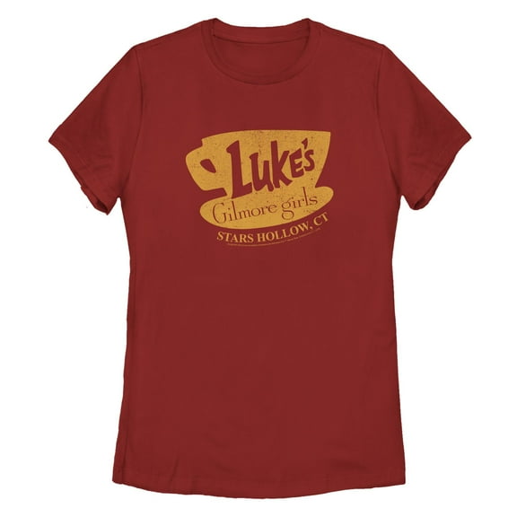 Women's Gilmore Girls Luke's Stars Hollow Sign Graphic T-Shirt