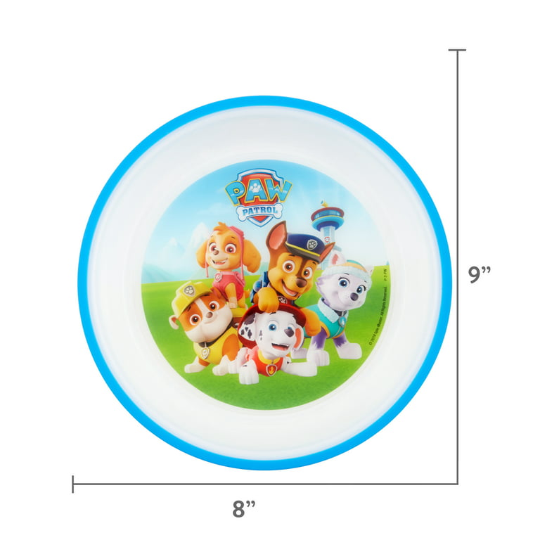 Playtex Mealtime Paw Patrol Plate for Boys - 1 Pack, Blue