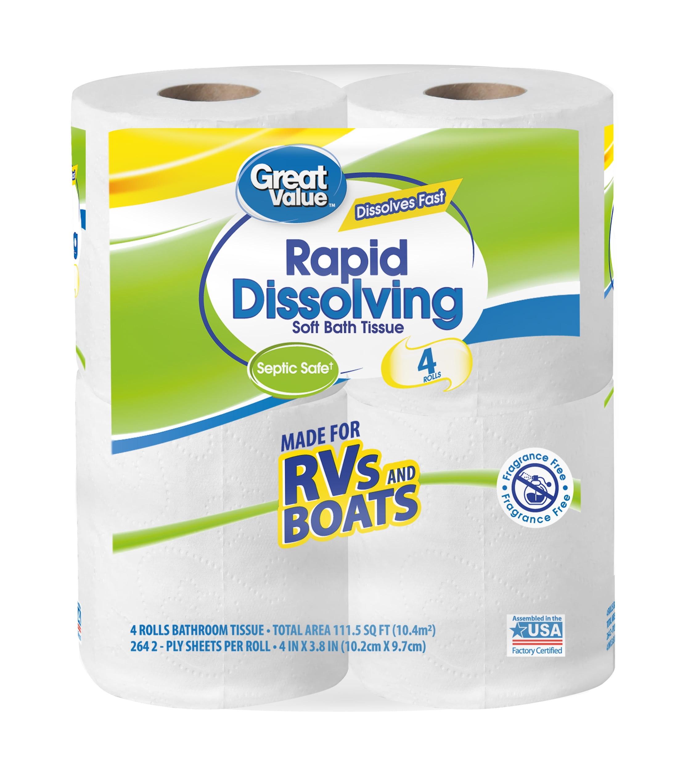 Great Value RV Bath Tissue
