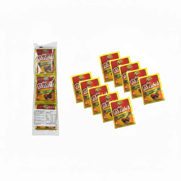 Dua Belibis Sambal Terasi Sachet 0.63 oz (pack of 10)