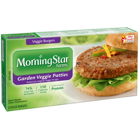 Morning Star Farms Garden Veggie, Veggie Patties, 4 ct 9.5 oz