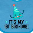 thumbnail image 4 of Inktastic 1st Birthday 1 Year Old Boys or Girls Baby Bib, 4 of 4
