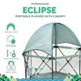 thumbnail image 4 of Go With Me Eclipse Deluxe Portable Playard with Canopy - Garden Green (Unisex), 4 of 9