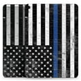 thumbnail image 2 of DesignSkinz Distressed Wood Patriotic American Flag with Thin Blue Line Full-Body Skin Decal Wrap Cover for iPad 2 (A1395/A1396/A1397), 2 of 4