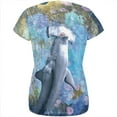 thumbnail image 2 of Hammerhead Distressed Splatter All Over Womens T Shirt Multi MD, 2 of 2