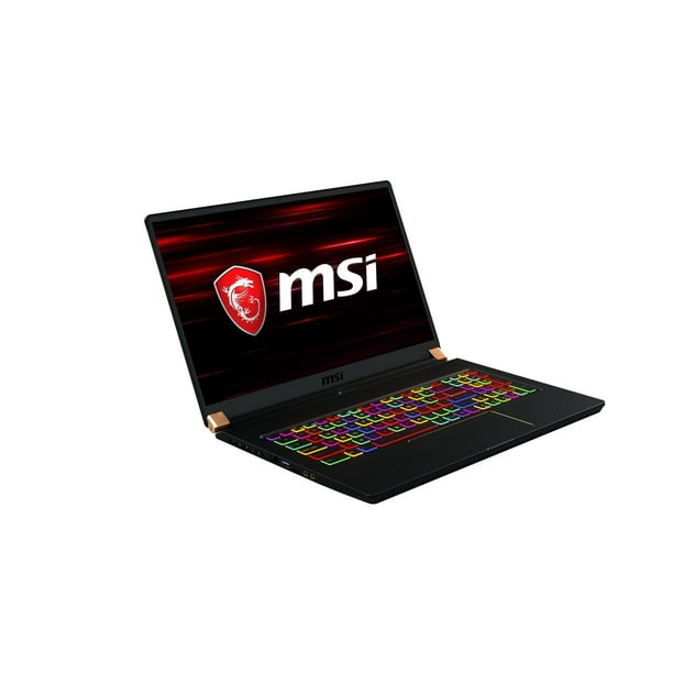 MSI GS75 Stealth 17.3" Gaming Laptop - Intel Core i9-10980HK- 32GB - 1TB SSD - NVIDIA GeForce RTX2080 Super Max-Q - Windows 10 Pro - Matte Black with Gold Diamond cut