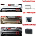 thumbnail image 3 of Trimla Type1 Rear Tow Cover Fit 17-20 Mercedes Benz GLA X156 for GLA180 GLA200 GLA220 GLA250 GLA45 2017 2018 2019 2020 bumper towing Hook Eye Cap A1568852500, 3 of 5